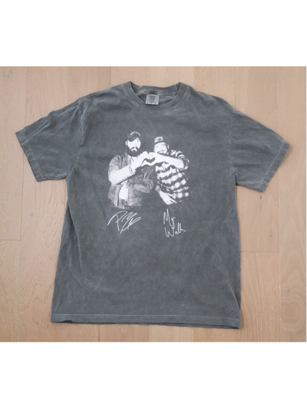 Post Malone x Morgan Wallen Graphic T-Shirt Gray Men’s Large Country Music Tee